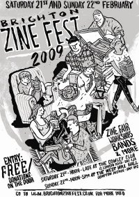 Poster for the zinefest