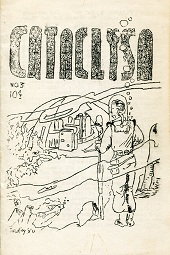 Cataclysm #3 (1950), cover art by Jim Bradley